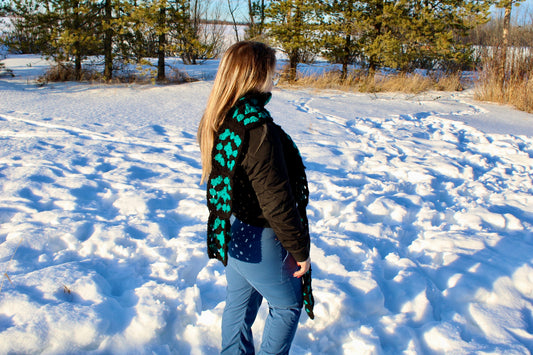 Granny Square Scarf