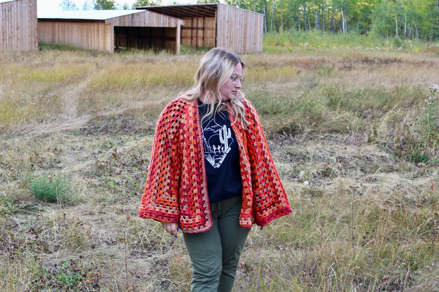 Harvest Granny Cardigan