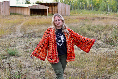 Harvest Granny Cardigan